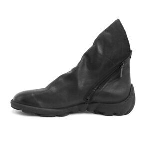 John Fluevog Men's Black Leather Walker Boot